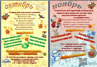 Уголок природы ноябрь в детском саду