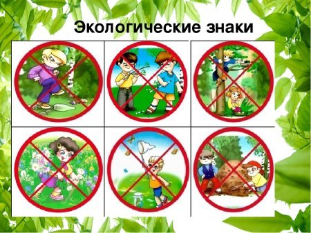 Экологические знаки