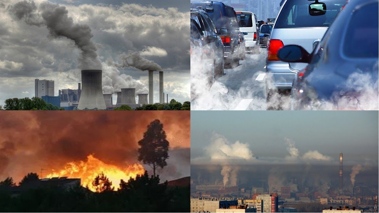 Чс связанные с изменением. Машины и заводы загрязняют воздух. Экология загрязнение воздуха. Атмосферное загрязнение. Антропогенное загрязнение атмосферы.