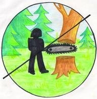 Знак защиты экологии