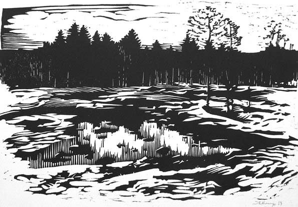 Раскраска горы