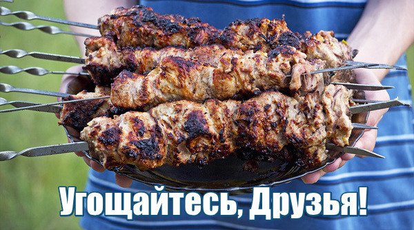 Шашлык картинки прикольные