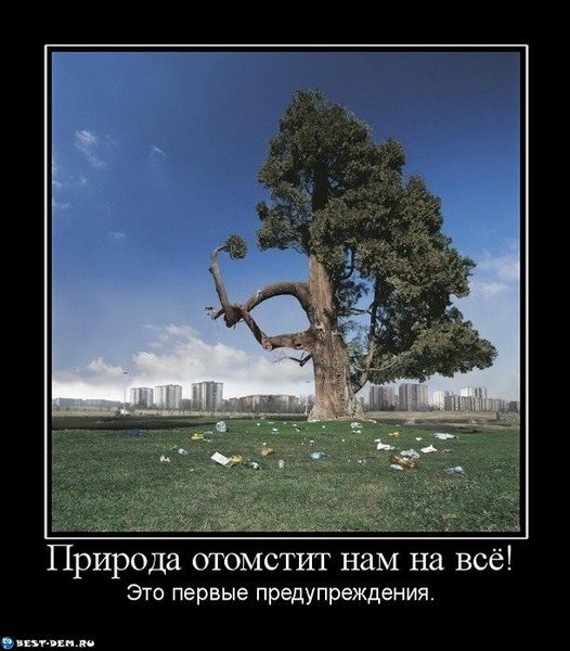 Природа нам мстит