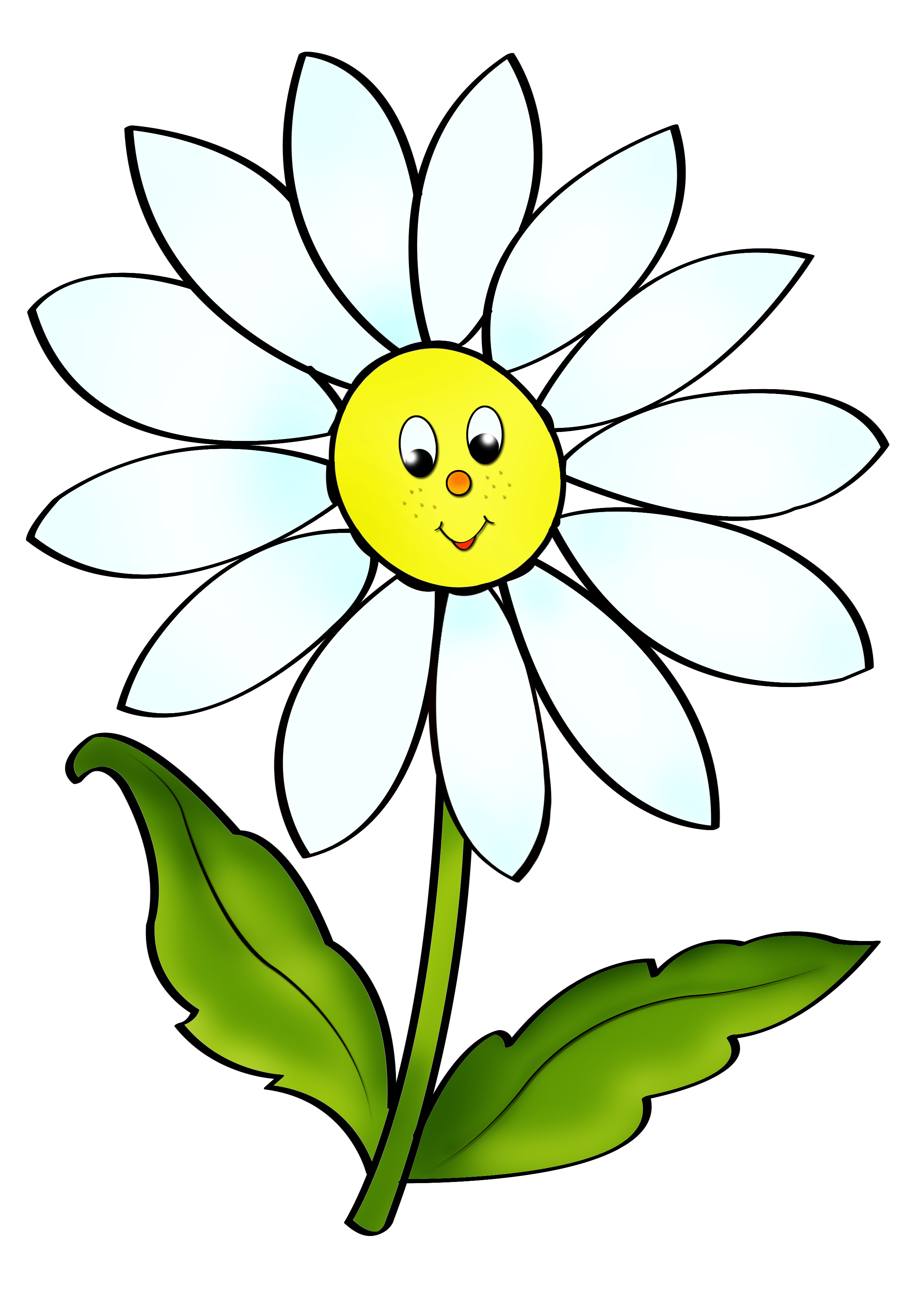 Раскраски для детей 2-4 лет «Садовые цветы»