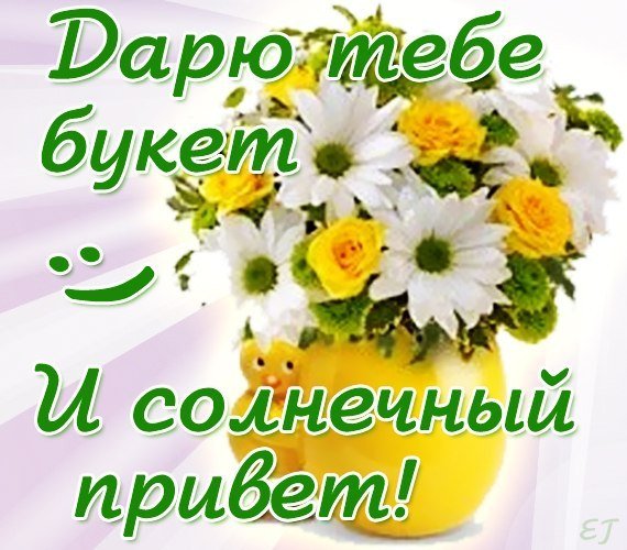 Солнечный привет от меня