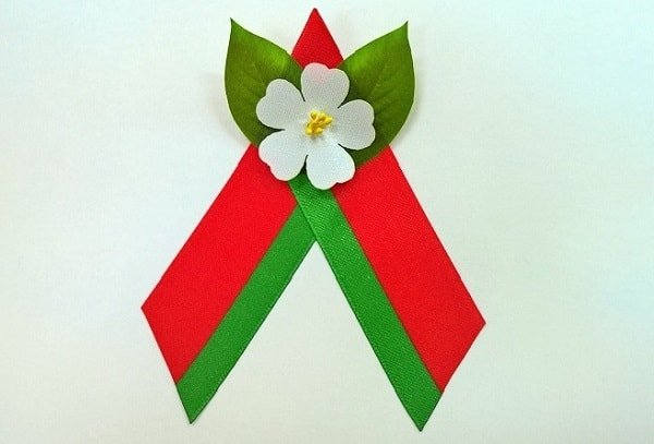 Бутоньерка цветы Великой Победы