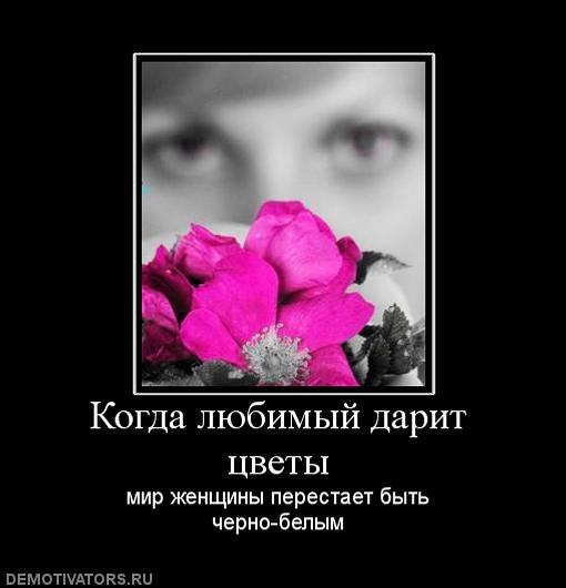 Цитаты про цветы и девушек