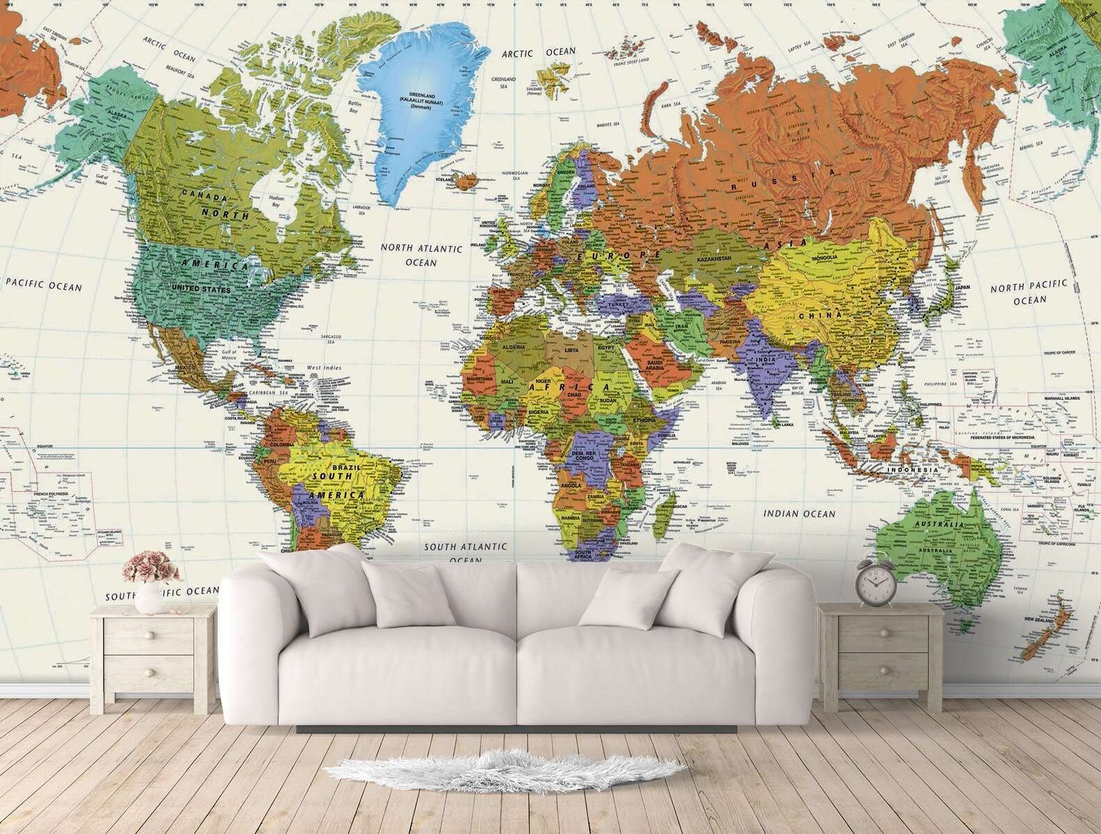 Картинки карта мира в цветах (68 фото) » Картинки и статусы про окружающий  мир вокруг