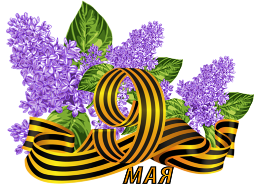 Сирень и Георгиевская лента