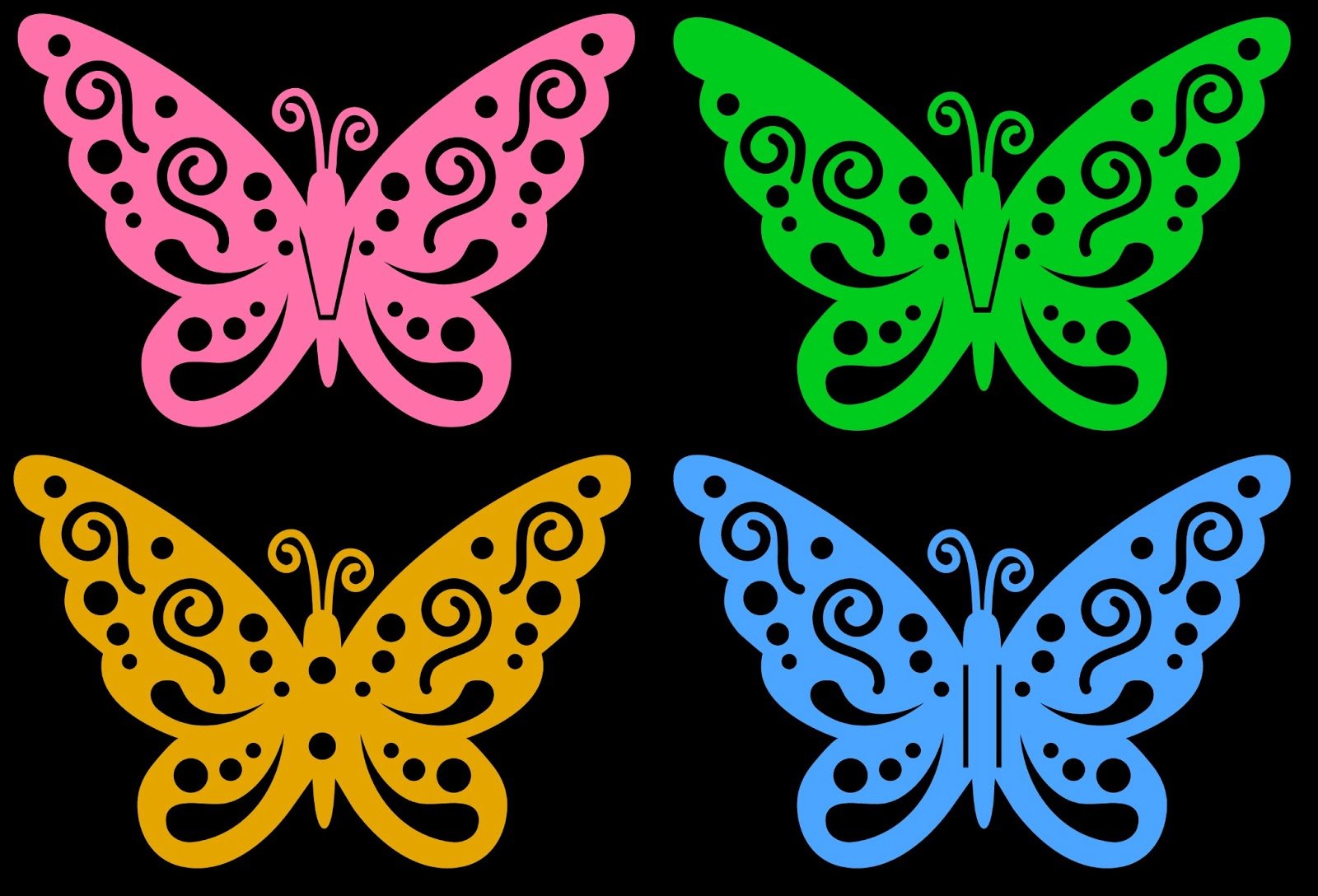 Цветной трафарет. Бабочки для вырезания. Трафареты бабочки. Бабочки для вырезания цветные. Шаблон бабочки.