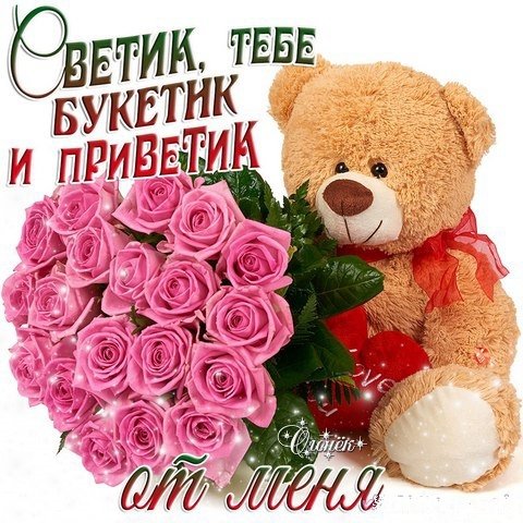Света с днём рождения поздравления