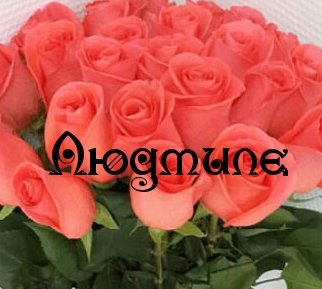 Цветы для Людмилы