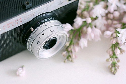Фотоаппарат акварель