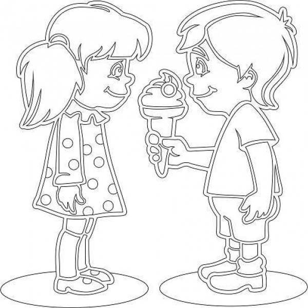 Раскраски для девочек и мальчиков
