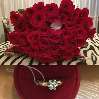 Кольцо «роза»