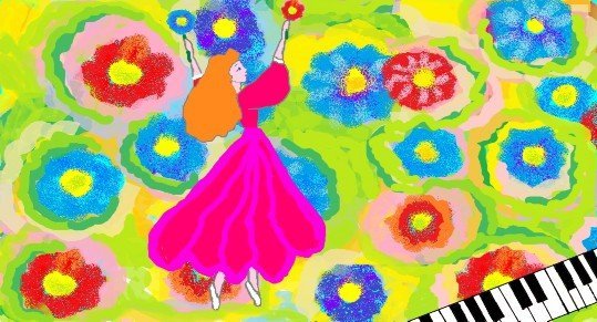 Вальс цветов рисунок