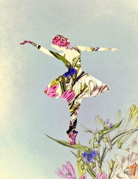 Танец цветы