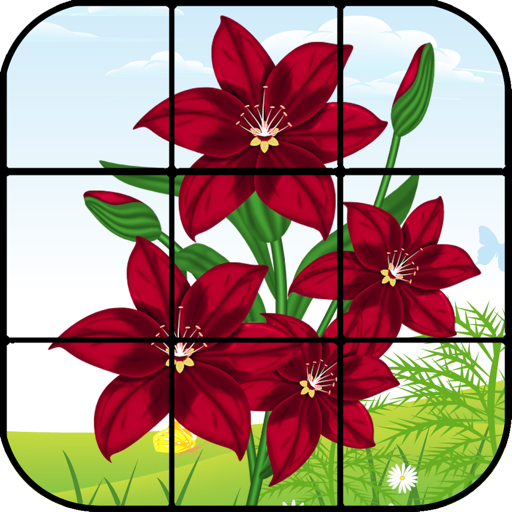 Пазлы цветы для детей