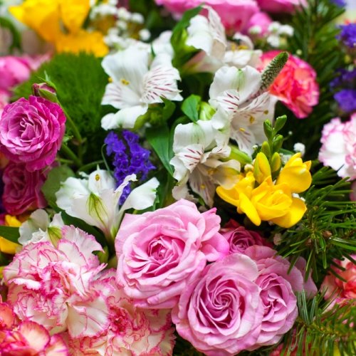 Красивые букеты ассорти