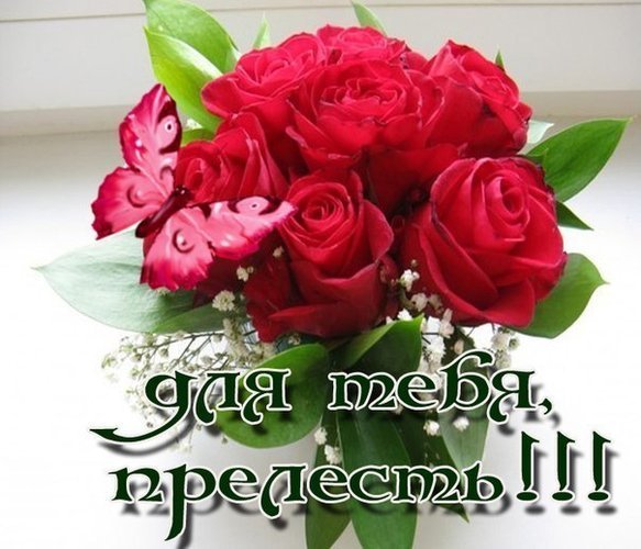 Красивые цветы для Оксаны