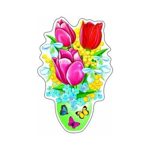 Вырубной плакат бабочки