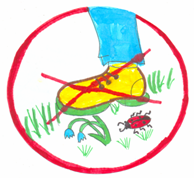 Знак не рви цветы