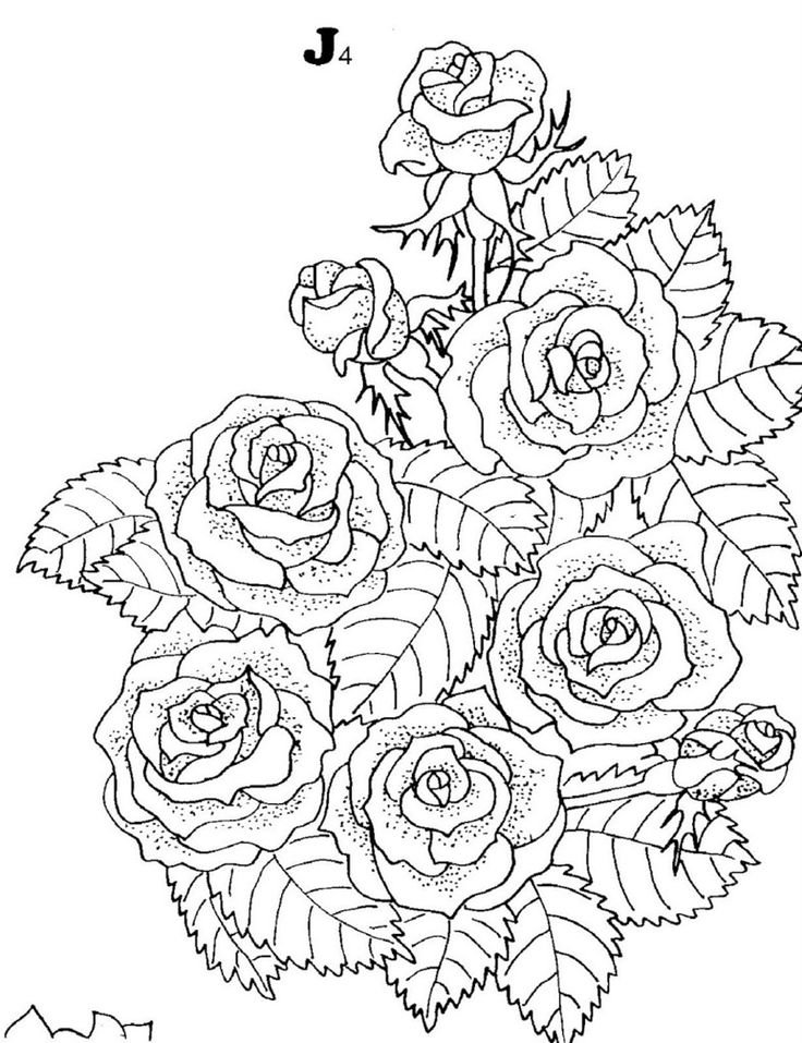 Дощечка с рисунком для выжигания «Цветы» (овал, конверт А4)