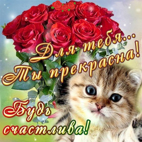 Моей красотке открытки
