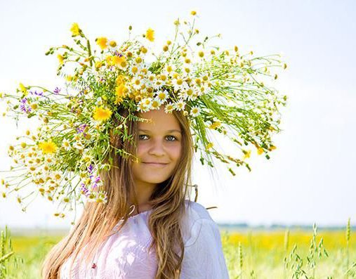 Женщина лето