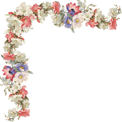 Цветочная окантовка