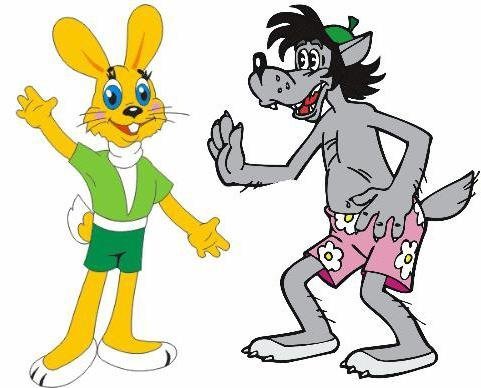 Ну погоди заяц на балконе