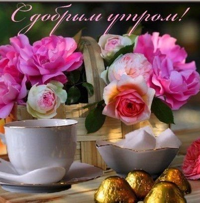 Доброе утро хорошей субботы пионы