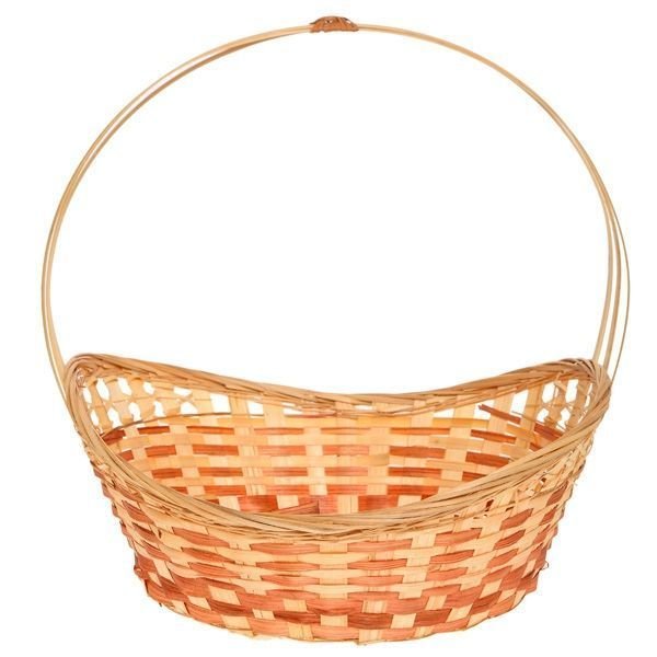 Корзина декоративная плетеная