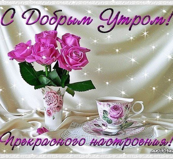 Привет.утро доброе.. Розы