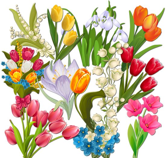 Весенние светидля детей