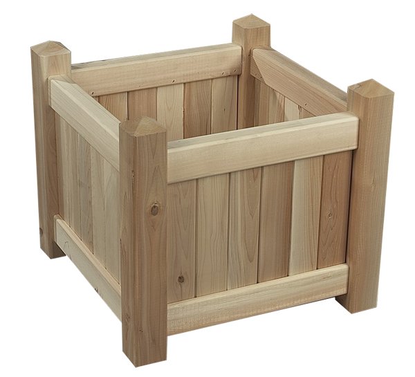 Деревянные ящики для цветов