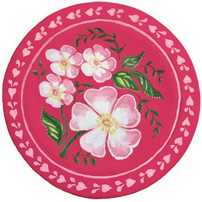 Цветы на подносе рисунки