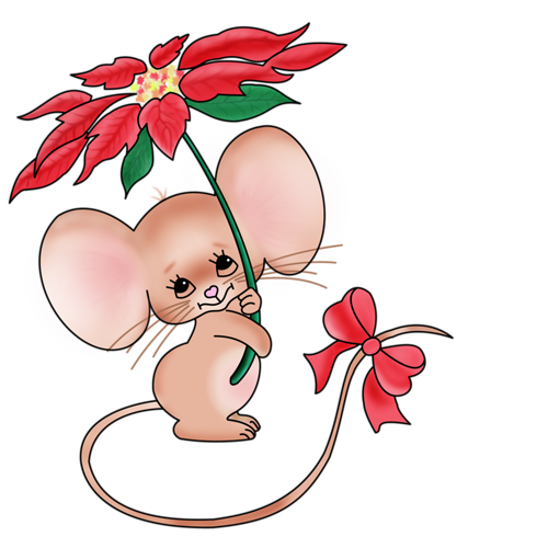 Веселая мышка