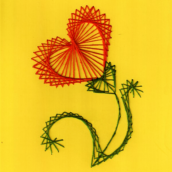 Техника вышивания изонить