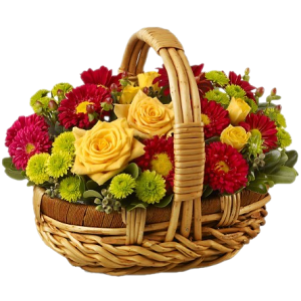 Корзина цветов