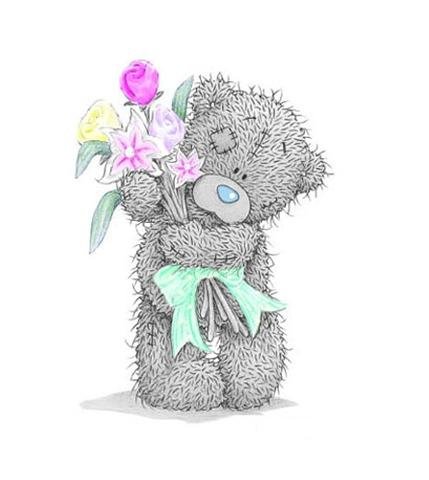 Мишка Тедди рисунок