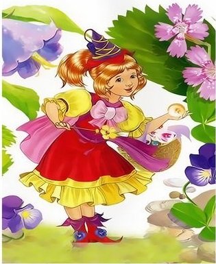 Иллюстрация бал цветов