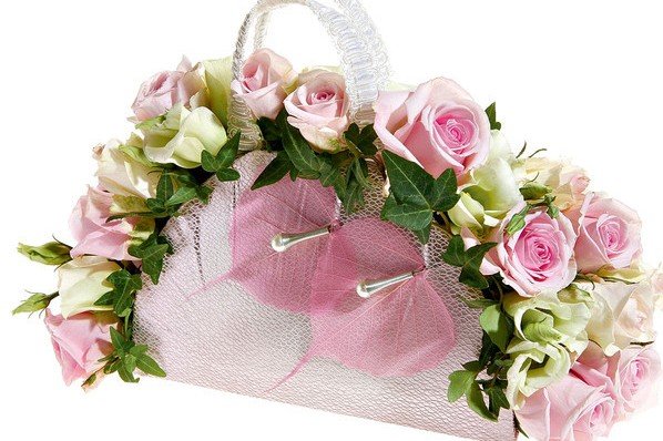 Сумочка из цветов