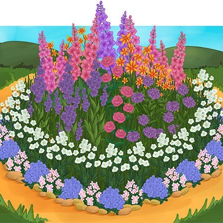 Клумба для детей