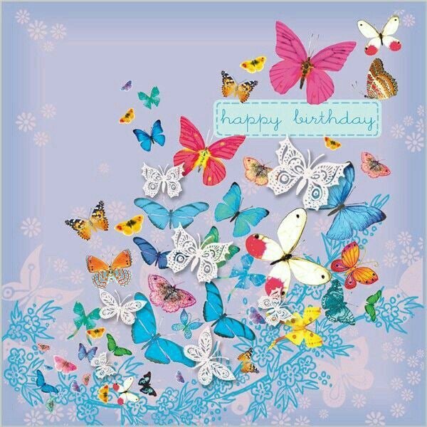 Открытка "бабочки"