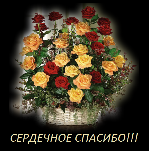 Открытки спасибо Ниночка