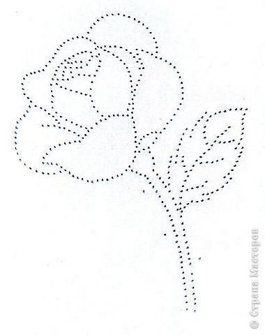 Рисование по точкам растений