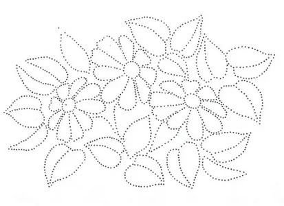Цветы. Соедини по точкам