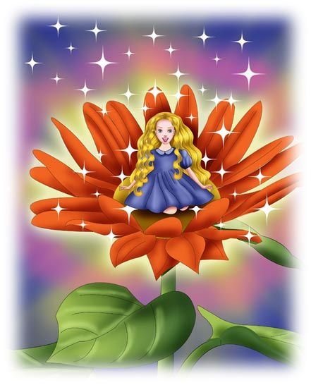 Дюймовочка Ханс Кристиан Андерсен герои