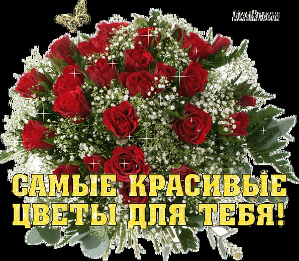 Красивый букет роз для Светланы